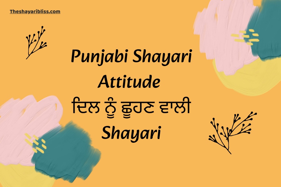 Punjabi Shayari Attitude 2 Lines