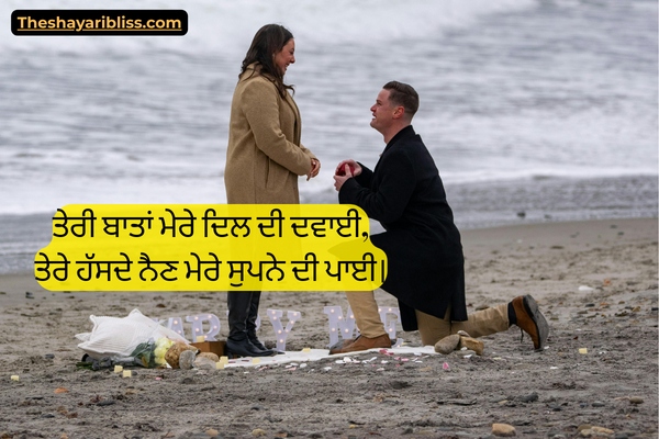 2 Line Propose Shayari in Punjabi