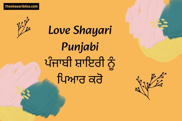 Love Shayari Punjabi-