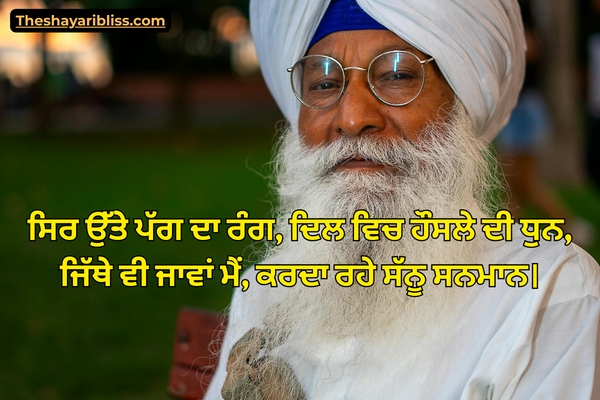 Pagg Shayari in Punjabi 2 Line