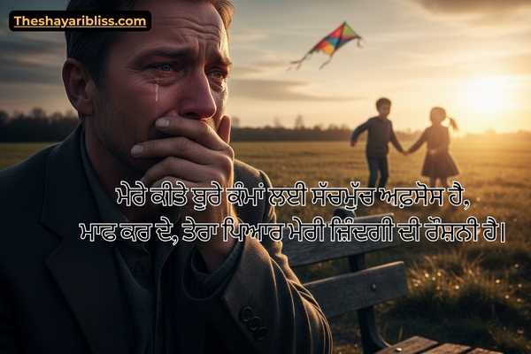 Sorry Shayari in Punjab i for Wife