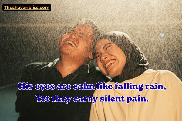 2 Line Shayari on Eyes in English For Boy