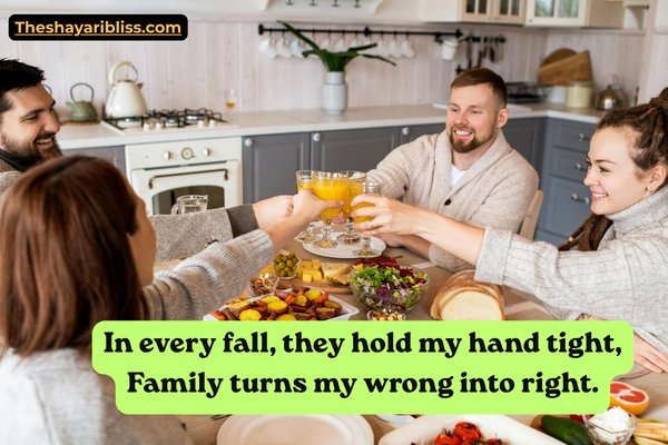 Family Shayari in English 2 Line