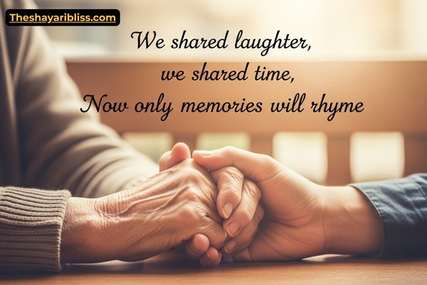 Farewell Shayari in English 2 Line