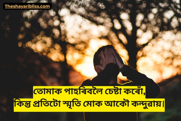 Sad Shayari Assamese