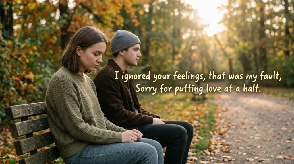 2 Line Sorry Shayari English